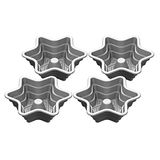 Conjunto De Utensílios De Cozinha Cuisinart Mini Star Of David, 4 Peças, Aço Antiaderente