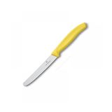 Faca Victorinox L118us1 10cm Amarela Com Ponta Redonda
