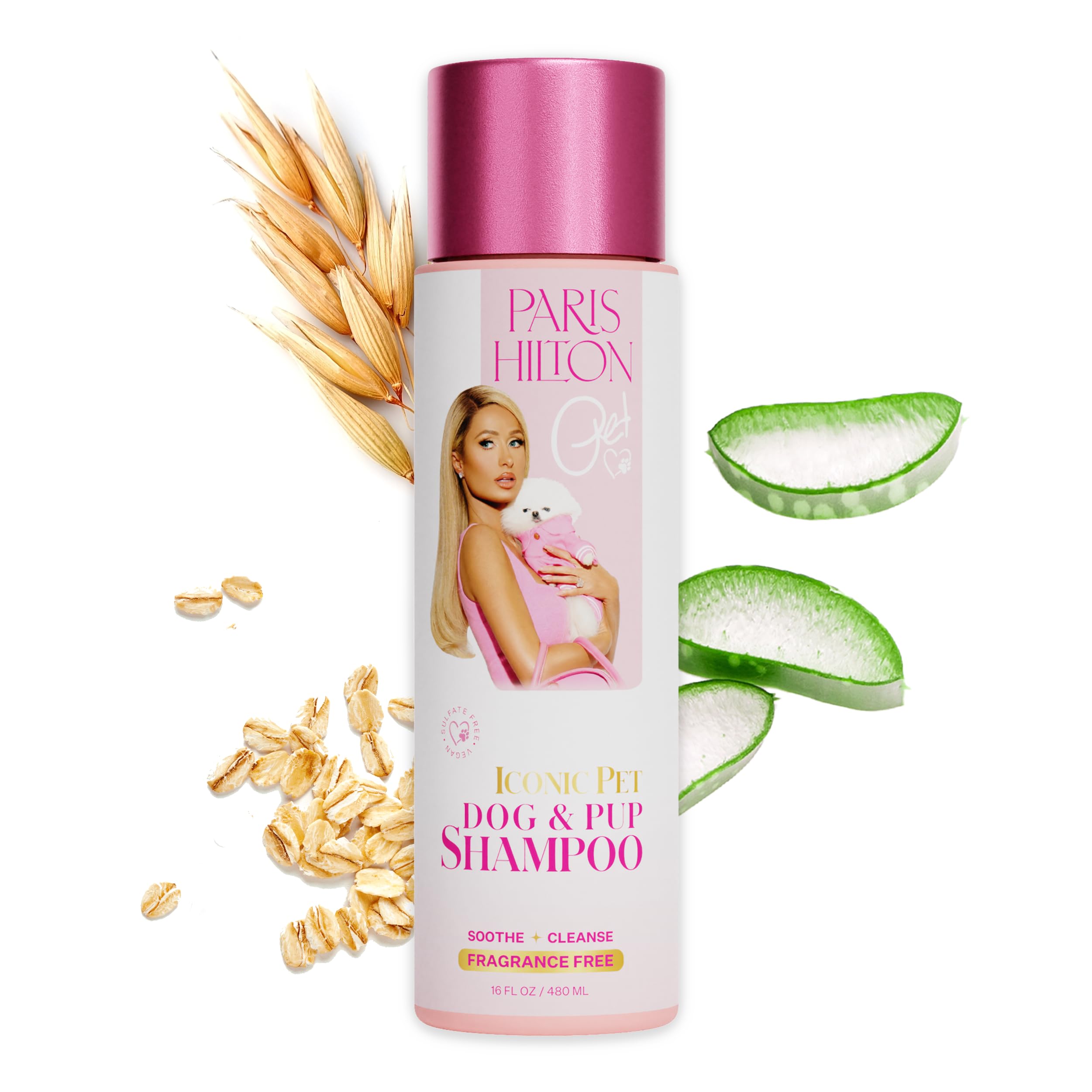 Shampoo Para Cães Paris Hilton Sem Perfume 480 Ml Vegano