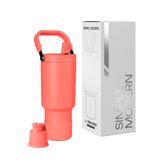 Garrafa De Água Simple Modern Trek Pivot 900 Ml Com Alça