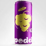 Refrigerante Prebiótico Uva Cream Poddi 300ml
