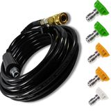 Mangueira + 5 Bicos Lavadora Para Wap Combat Turbo 2600