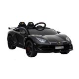 Carrinho Elétrico Infantil Lamborghini Svj Som Luz 12v Preto