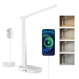Lâmpada De Mesa Honeywell Sunturalux™ Led Regulável Com Porta Usb Hwt-h2w