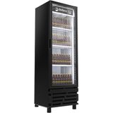 Cervejeira Imbera 485 Litros Porta De Vidro Preto Ccv315 220v