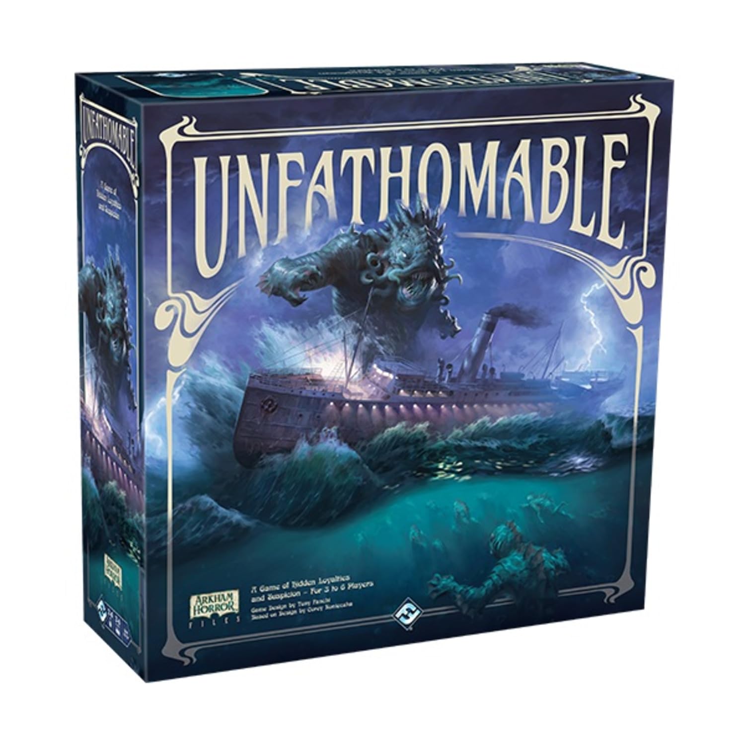 Jogo De Tabuleiro Fantasy Flight Games Unfathomable Arkham Horror