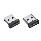 Pacote De 2 Receptores Unificadores Usb Para Computador Pessoal Logitech