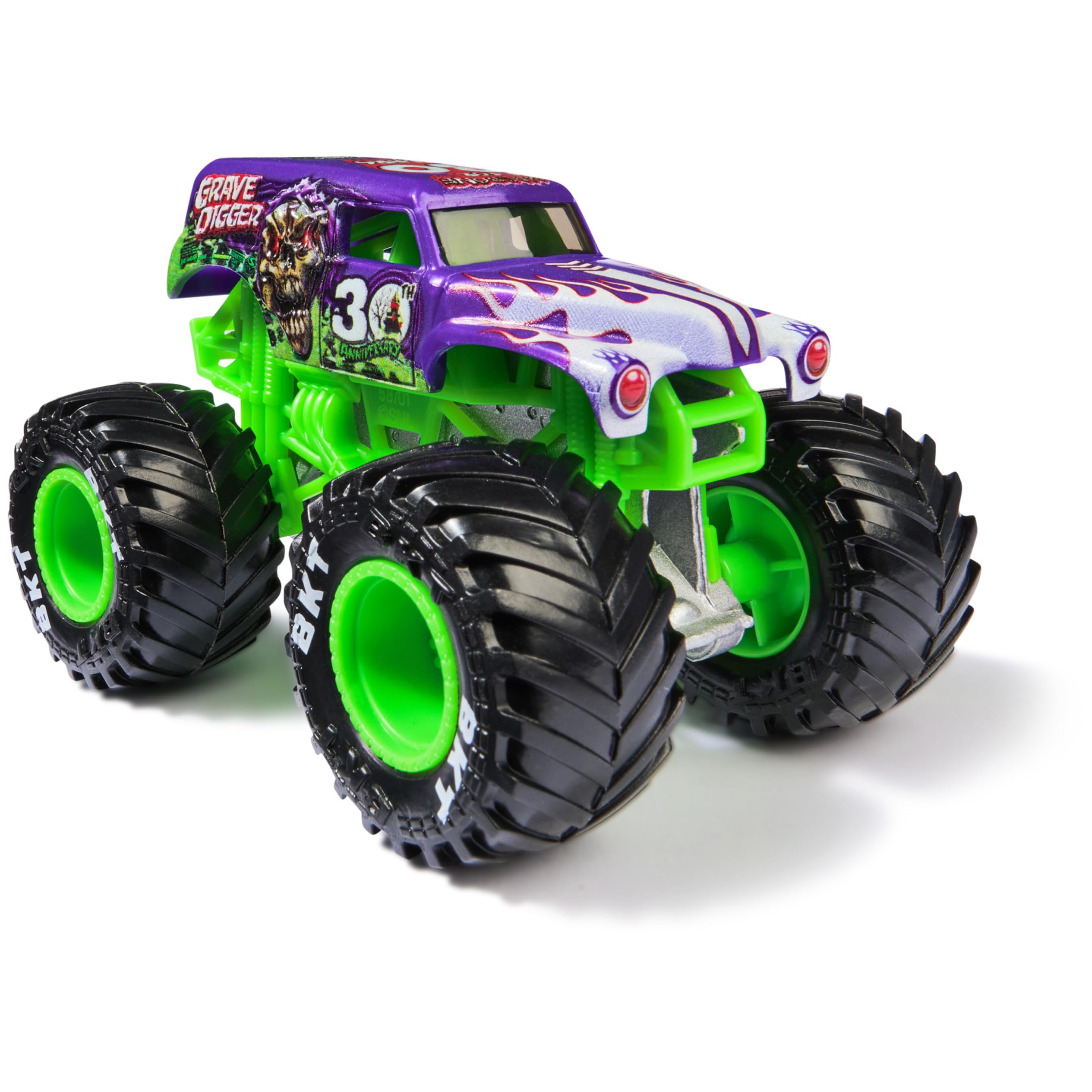 Toy Monster Truck Monster Jam Grave Digger 1:64 Fundido Sob