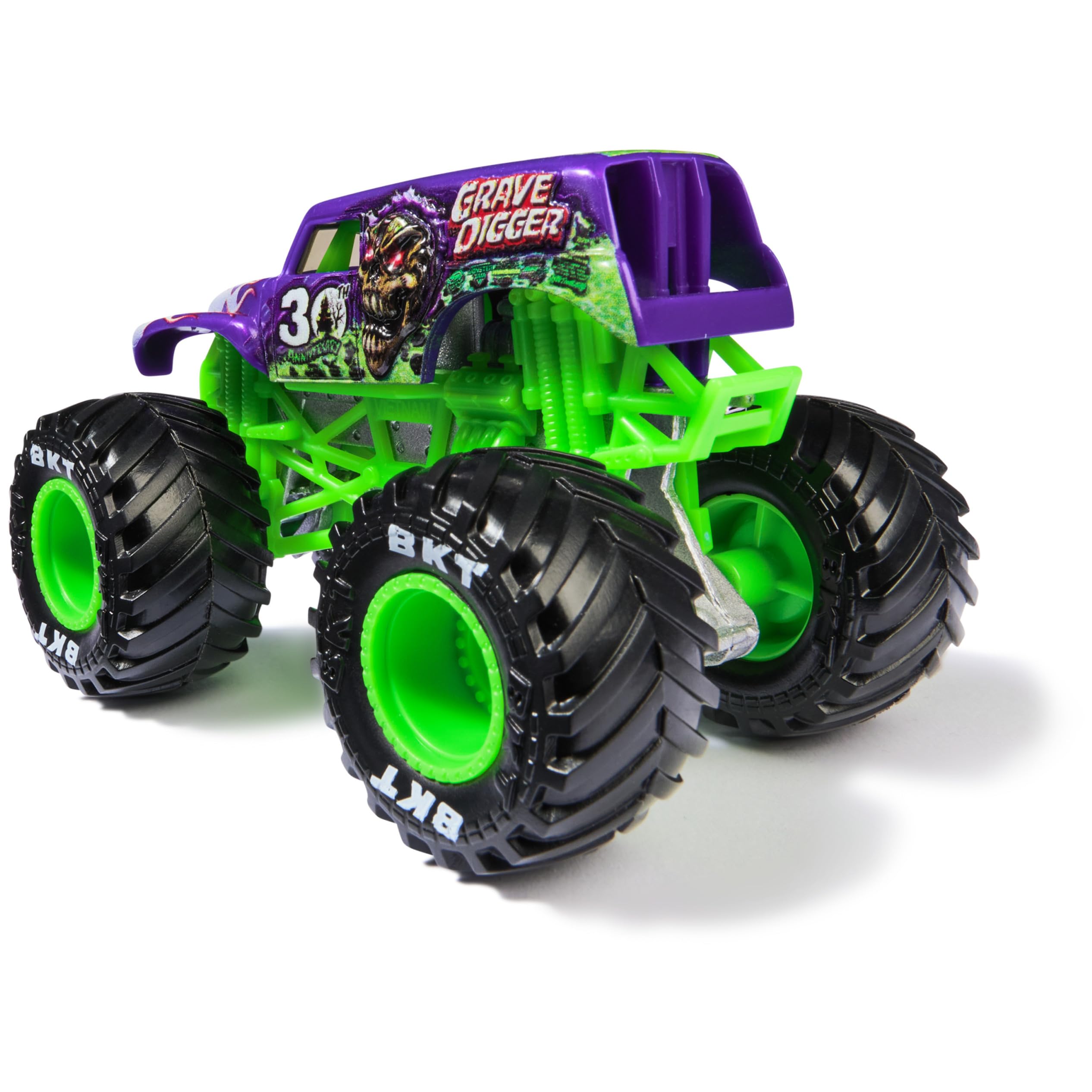 Toy Monster Truck Monster Jam Grave Digger 1:64 Fundido Sob