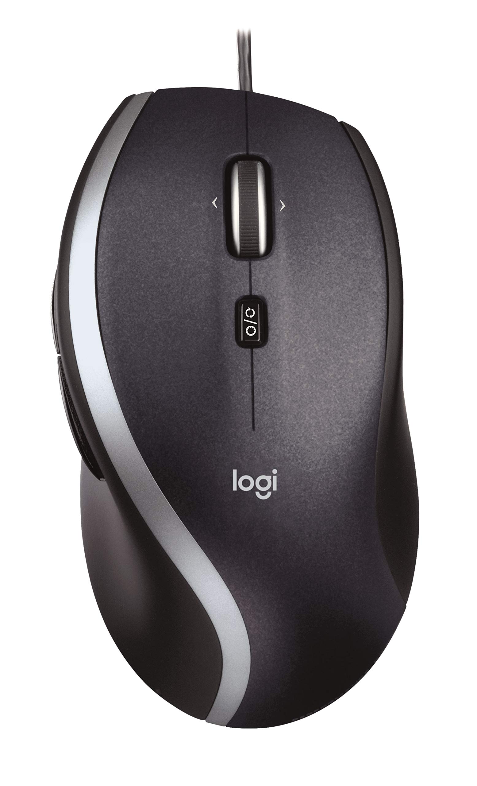 Mouse Logitech M500 Com Fio Usb Para Computadores Cinza Escuro