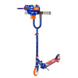 Kick Scooter Nerf Para Crianças Com Dual Barrel Blaster De 40 Pés