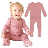 Pijamas Footie Posh Peanut Para Meninas Viscose Bamboo 0-3m