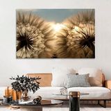 Quadro Decorativo Flores Ao Sol, Tela Em Canvas 100x70 Cm