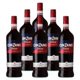 Aperitivo Cinzano Vermouth Rosso 1l 6 Unidades