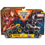 Toy Monster Truck Monster Jam Marvel Homem De Ferro Vs Máquina De Guerra