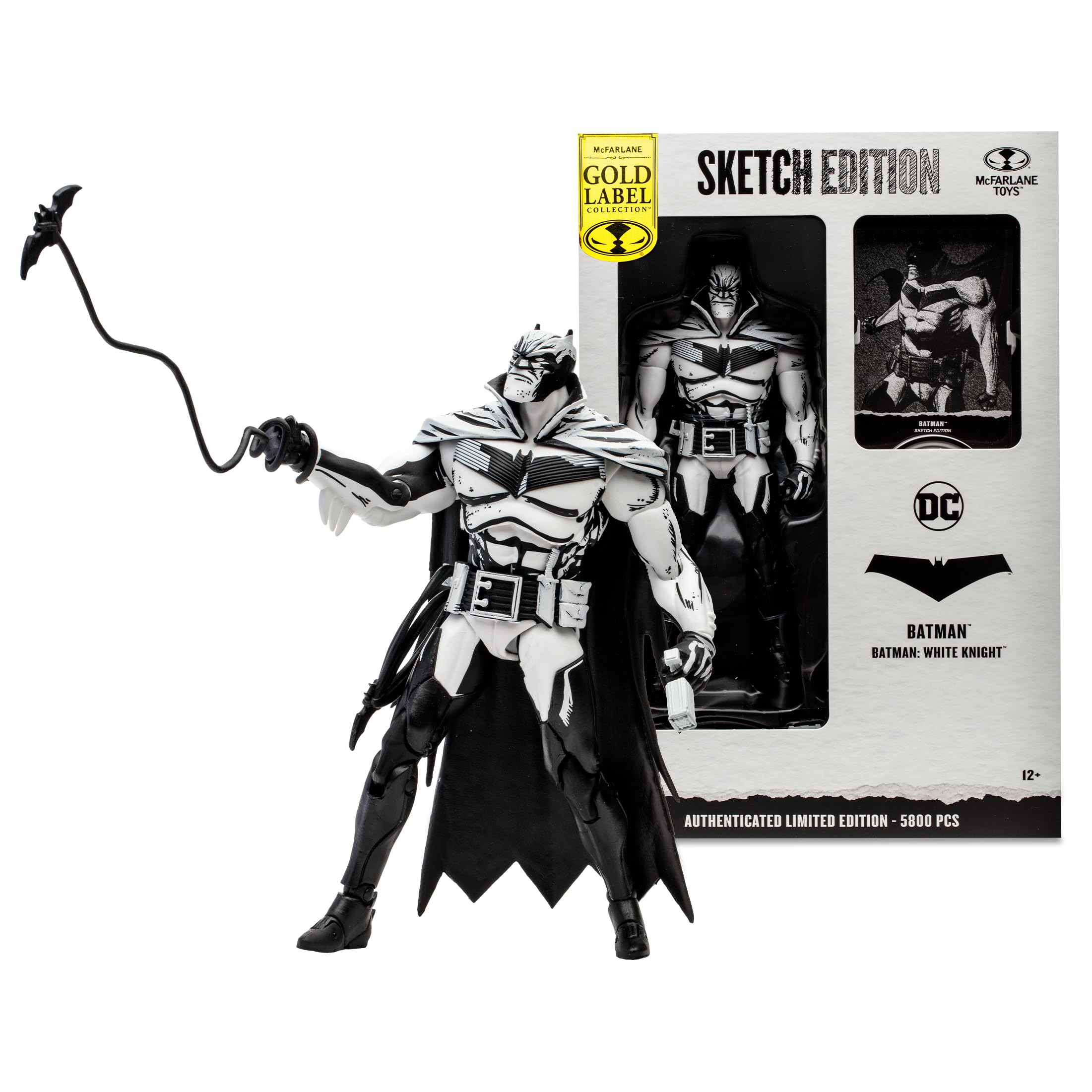 Boneco De Ação Dc Comics Tm17053 Batman Black De 7 Polegadas