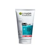 Limpador, Esfoliante E Máscara Garnier Skin Naturals Pure 150ml