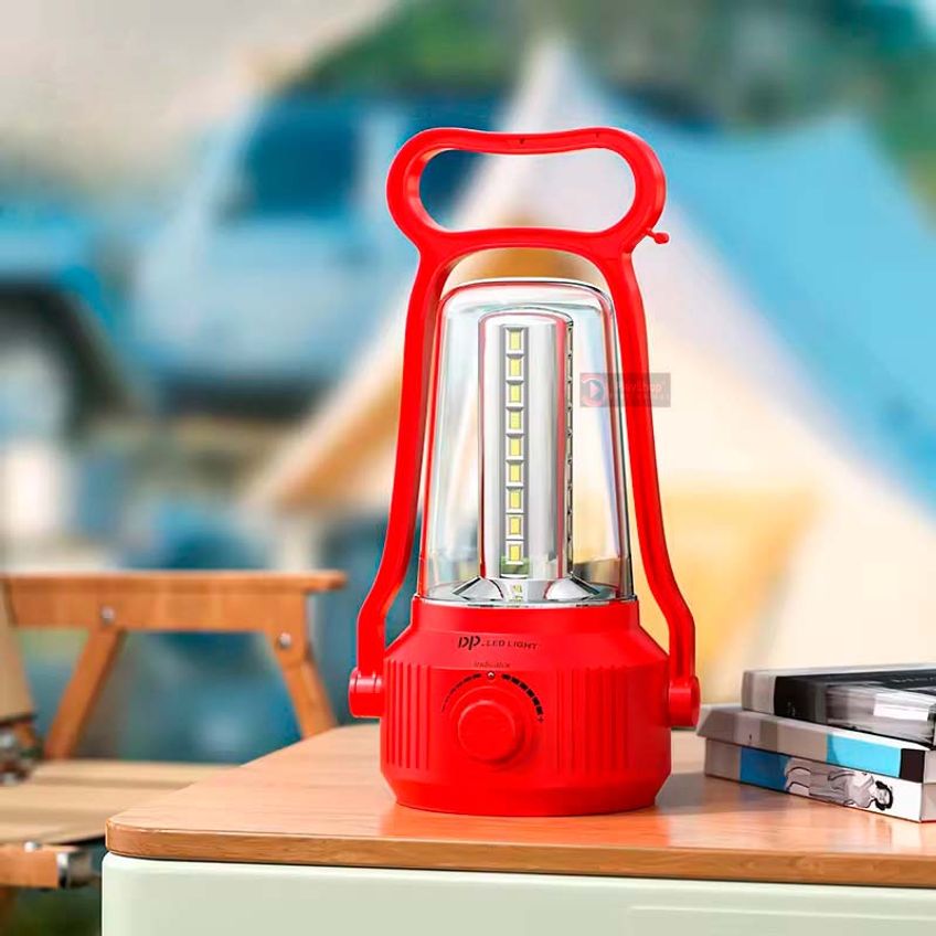 Lanterna Lampião Led Luminária De Mesa Retrô Recarregável Lampada De Emergencia Bivolt Luz Camping Fazenda Sitio Pesca - imagem 2