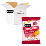 Kit Com 20und Salgadinho Belive Sabor Presunto 25g