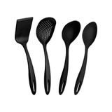 Jogo De Utensílios 4 Peças Tramontina Ability 25199001 Preto Preto 25199001