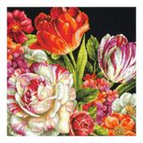 Kit De Bordado Com Bordado Wilton Dimensions Flower Bouquet
