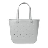 Bolsa De Praia Simples E Moderna, De Borracha, Impermeável, Extra Grande