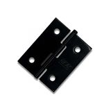 Kit 24 Dobradiça Preta Porta / Janela Pino Solto Real 2"