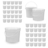 Balde Para Utensilios 1.8 Litros Branco 50 Pçs