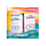 Protetor Solar Red Apple Summer Fps30 125ml + Protetor Facial Fps70 60g