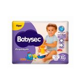 Fralda Hiper Babysec Premium Xg 56 Unidades