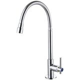 Torneira Cozinha Gourmet Flexível Pia Bancada 1 Jato Metal