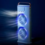Ventilador Torre Usb Potente Duplo Mesa Melhor Climatizador