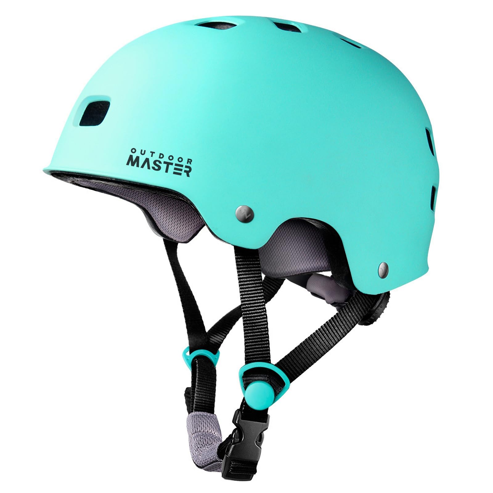 Capacete Outdoormaster Skateboard Cycling S Mint Green