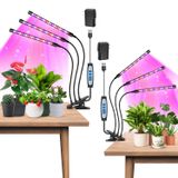Led Grow Light Garpsen 2 Unidades, 3 Cabeças, Espectro Total, 120 Leds