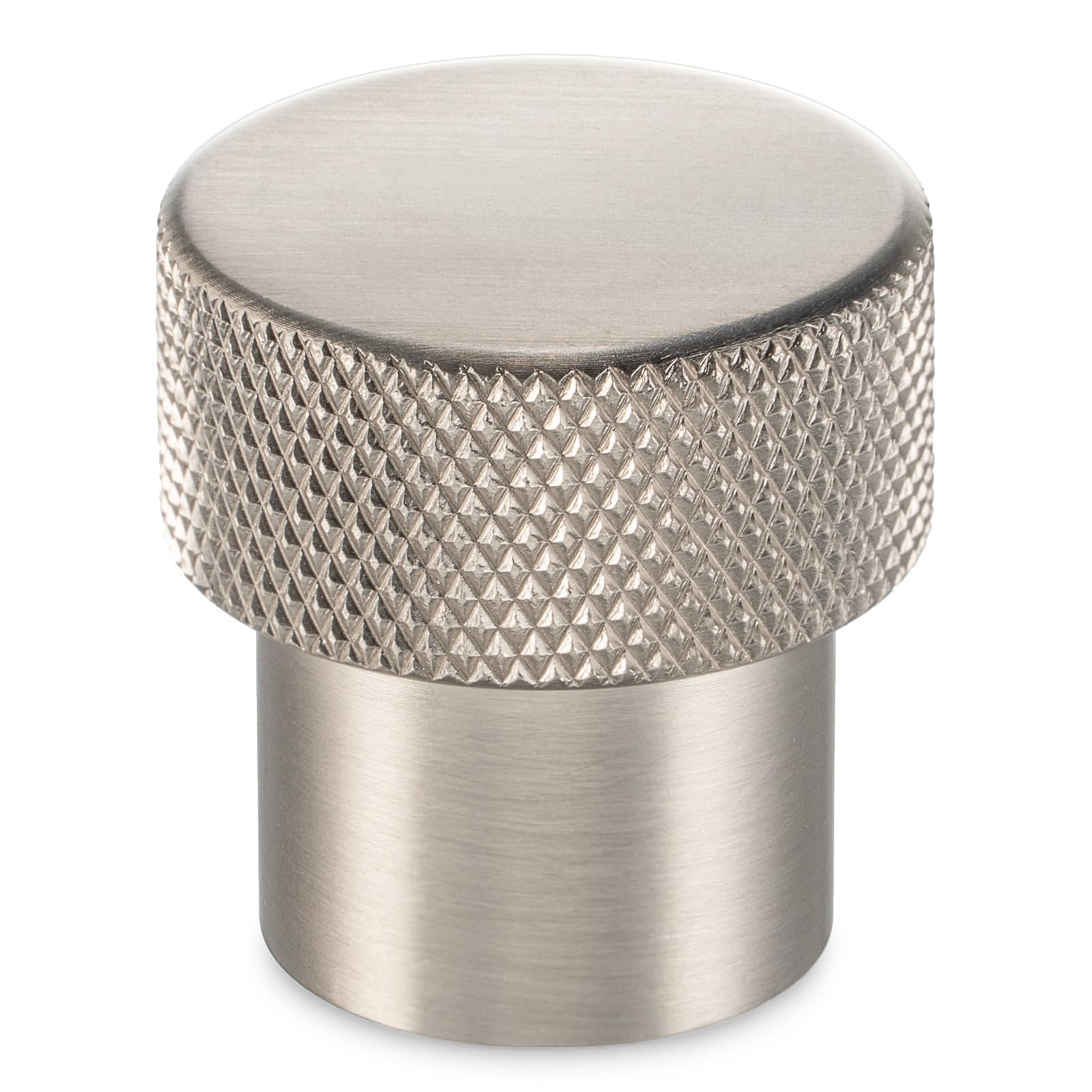 Cabinet Knob Koofizo Brushed Nickel Pull Handle 25 Mm, Pacote Com 30