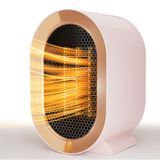 Aquecedor De Ambiente Qqt Portátil Ptc Ceramic Para Uso Interno Rosa