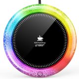 Aquecedor De Canecas De Café Kitchenshop Com 7 Luzes Coloridas 40w 110v