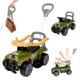 Carrinho De Passeio Verde Infantil Haste E Apoio Dos Pés