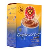Café Cappuccino 3 Corações Light Sache 14g (10 Und)