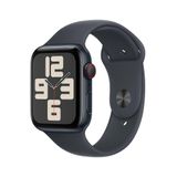Apple Watch Se Gps + Cellular Caixa Meia-noite De Alumínio 44 Mm Pulseira Esportiva Meia-noite M/g