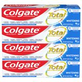 Creme Dental Colgate Total Whitening Gel 140 Ml (pacote Com 4)