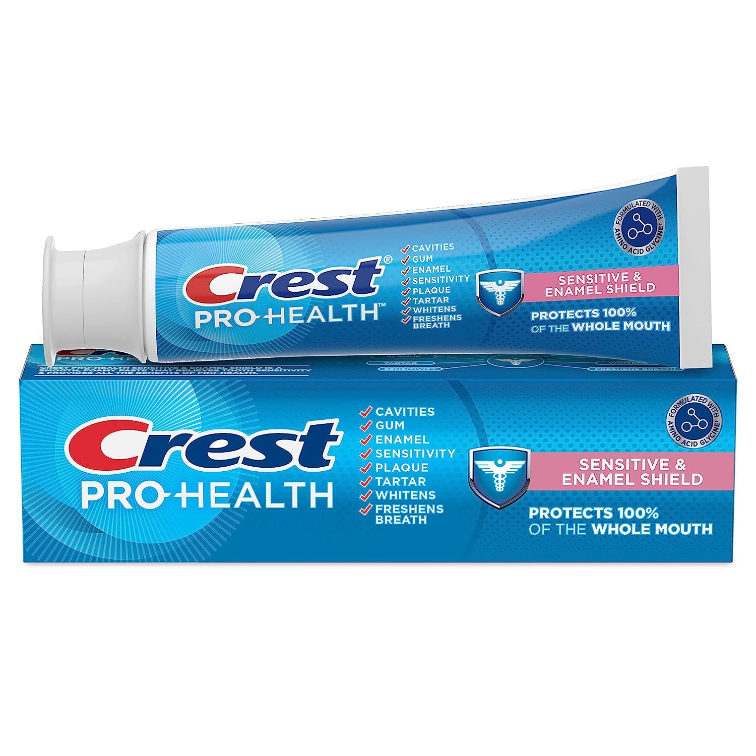 Pasta De Dentes Crest Pro-health Sensitive &amp; Enamel Shield 125 Ml