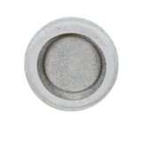 Prato Vaso Loft 27 X 3 Cm Branco Artstone