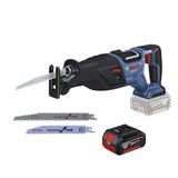Serra Sabre Bosch Gsa 185-li 18v Brush 2 Lâminas + 1bat 4ah