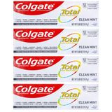 Pasta De Dentes Colgate Total Clean Mint 26ml (pacote Com 4)