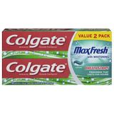 Pasta De Dentes Colgate Max Fresh Whitening Clean Mint 175 Ml, 2 Unidades