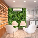 Jardim Vertical Placas Que Cobrem 4m² Plantas Artificiais Painel Pronto Para Uso Perfeitos Para Áreas Gourmet