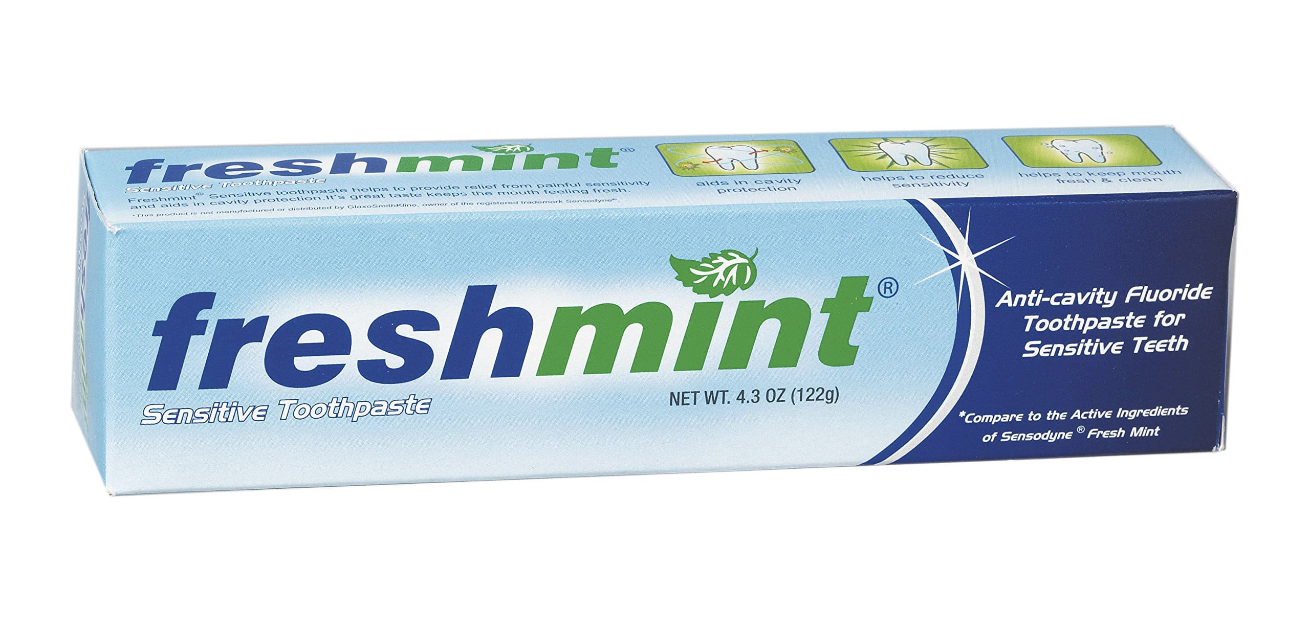 Pasta De Dentes Freshmint Fresh Mint Sensitive Teeth 122g