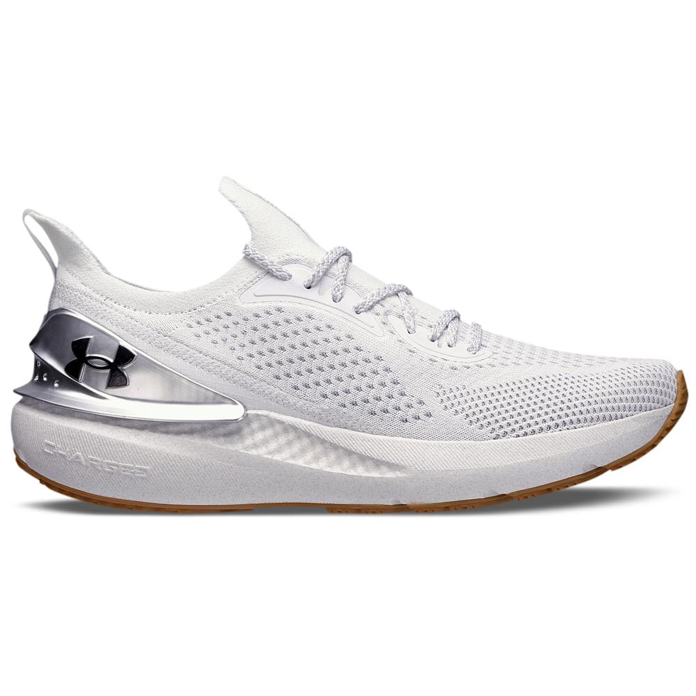 Tenis Under Armour Charged Quicker Branco/prata 039