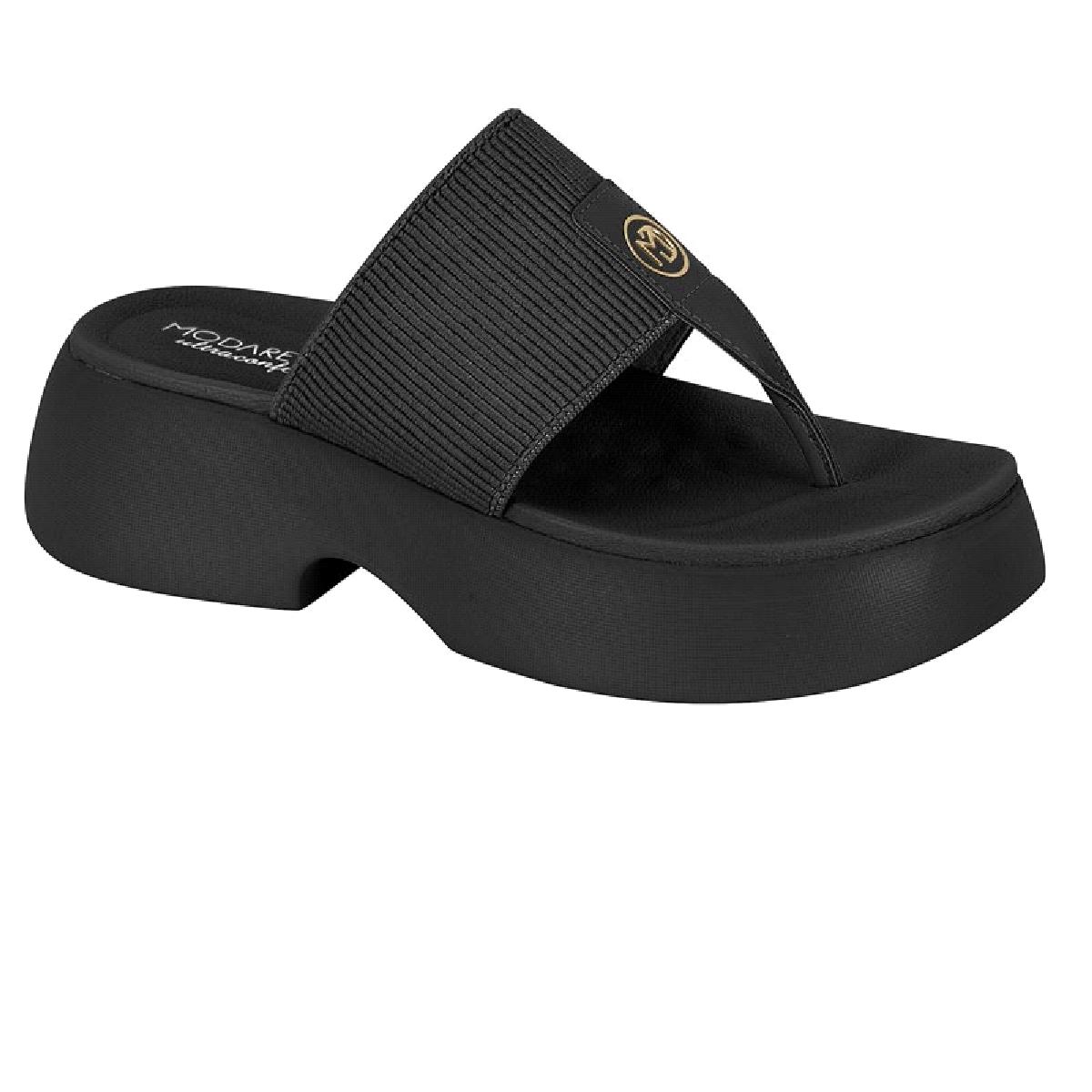 Sandalia Modare Plataforma Ref 7210.102.23124 Preto 034